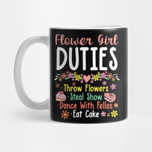 Flower Girl Duties Mug